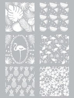 Szablon Sitodruk Motywy Tropikalne