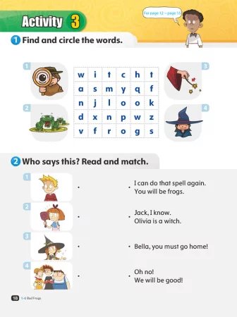 Magic Adventure: Bad Frogs Poziom 1