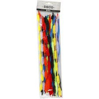 Druciki kreatywne Kolorowe 5-12mm L: 30 cm 28 szt.