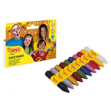 Kredki do twarzy 10 kolorów JOVI