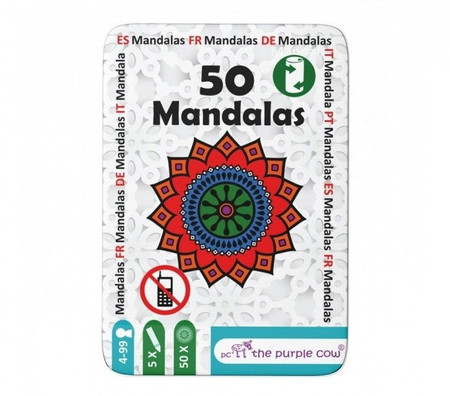Podróżne łamigłówki - 50 Mandali
