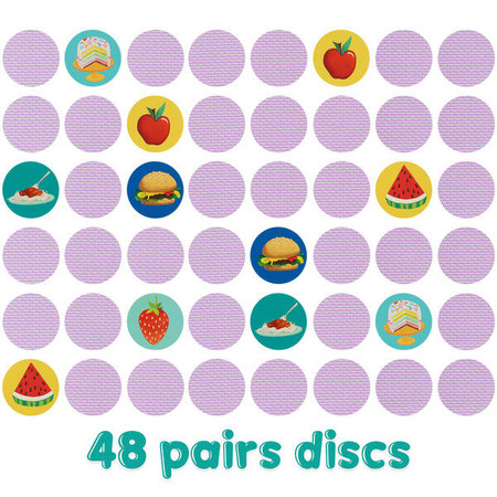 BOPPI Układanka w pary memo Jedzenie