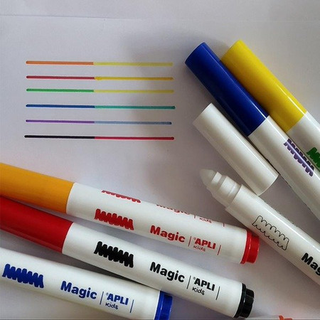 Magiczne flamastry Apli Kids - 8 kolorów