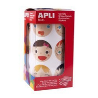 Zestaw naklejek w rolce Apli Kids - Emocje