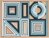 Klocki układanka Lifestyle Goki drewniane klocki