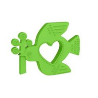 Gryzak dla dzieci, Zielony ptaszek, 216320-Manhattan Toy, zabawki dla niemowląt