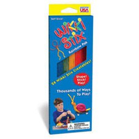 Wikki Stix Rainbow 20cm długości 24szt 6 kolorów