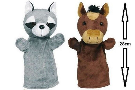 Pacynka na rękę welurek Goki