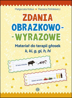 Zdania obrazkowo-wyrazowe - k, ki, g, gi, h, hi