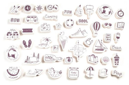 Stempelki do Scrapa Podróż