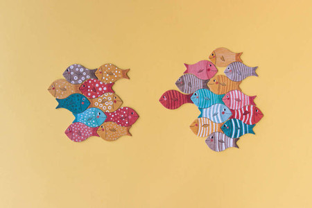 Układanka Wieloryb i rybki | Londji®