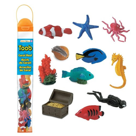 S699104 Rafa Koralowa. Zestaw Figurek w Tubie Safari Ltd.