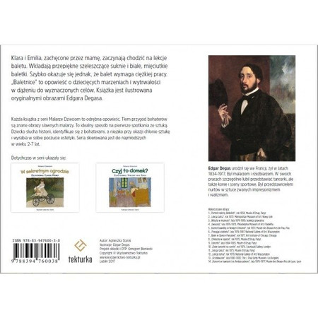 Malarze Dzieciom: Baletnice Edgar Degas