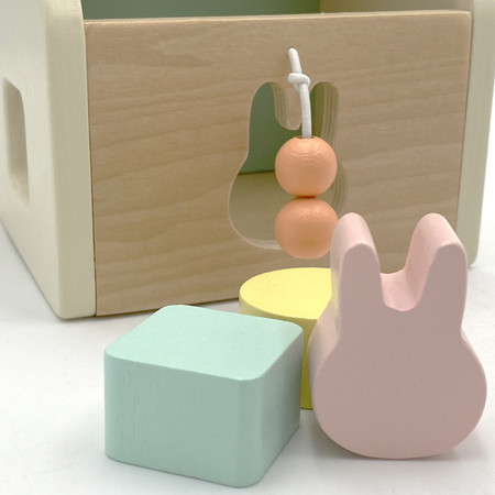 CLASSIC WORLD Pastelowy Zestaw dla Niemowląt Box Pierwsze Zabawki do Nauki od 6 do 12 miesiąca