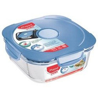 Pudełko Lunchowe Szklane 1,2 L Adult Maped Picnik Niebieskie