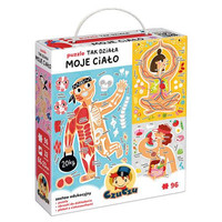 CzuCzu Puzzle Tak działa Moje ciało 96 el. 5+