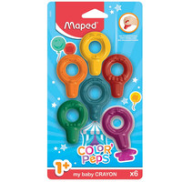 Kredki Baby ColorPeps Early Age 6 szt. blister (12)