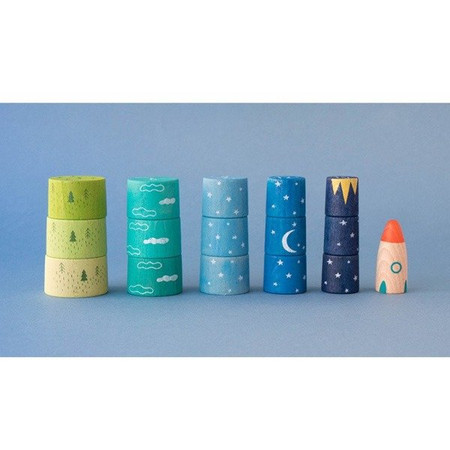 Gra zręcznościowa | Drewniana układanka UP TO THE STARS! | Londji®