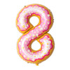 Balon foliowy CYFRA ciasteczko donut 40" 85 cm