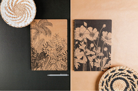 Zeszyt na spirali A4 LeCerisierBlanc mix