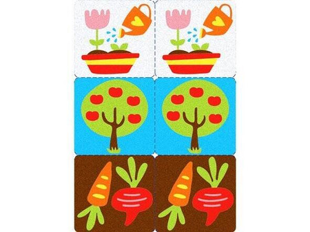 Zestaw do kolorowania piaskiem Memory farma 3l+ SABBIARELLI