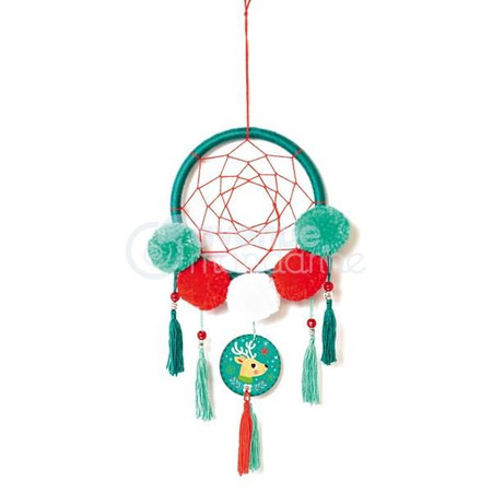 Zestaw Łapacz snów z pomponami