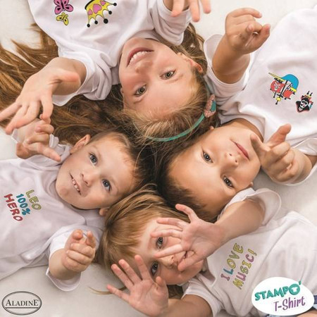 Stemplowanie na koszulkach - Księżniczki