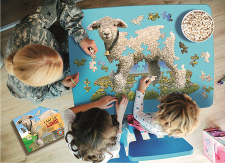 MADD CAPP,  Puzzle konturowe I AM LIL' - Jagnię 100 elem.