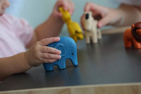 Zestaw dzikich zwierząt, Plan Toys