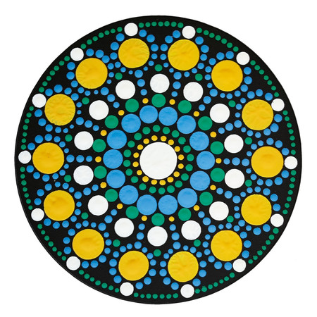 Zestaw do malowania kropkami Kształty