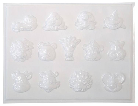 Foremki plastikowe Zwierzęta + akcesoria