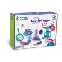 Learning Resources | Zestaw laboratoryjny, różowy