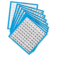 Learning Resources | Tablice setkowe - zestaw 10 sztuk LERLER0375