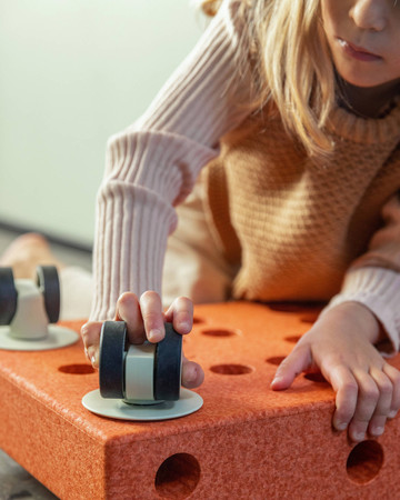 MODU - cztery obrotowe koła - Dusty Green