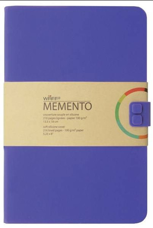WAFF MEMENTO notes A5 Fioletowy