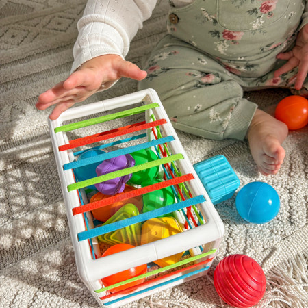 WOOPIE Elastyczna Kostka Sensoryczna Sorter dla Dzieci 13 el.