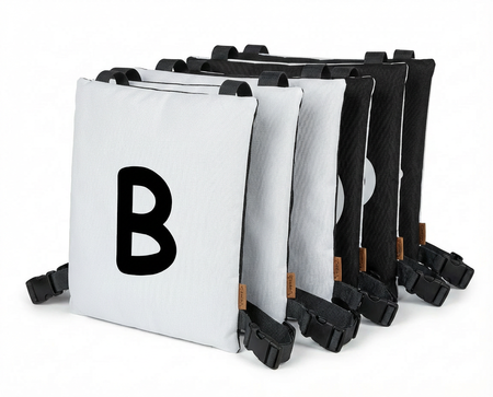 Gra słowna poduszki Literki zespołowa integracyjna zestaw 6 szt.