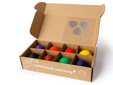 Kredki Malucha 1+ Coloresca 8szt.