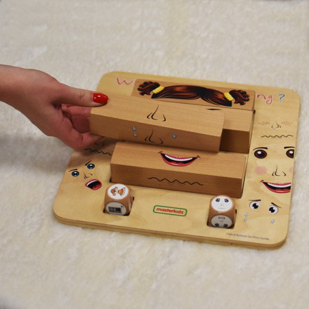 MASTERKIDZ Nauka Emocji Gra Drewniana