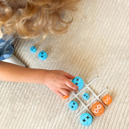 WOOPIE Przenośna Gra Logiczna Kółko i Krzyżyk w Pudełku