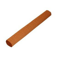 Krepina włoska 50x250cm 180g brązowa jasna