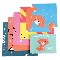 Papier dwustronny origami do tworzenia zwierząt, Rex London