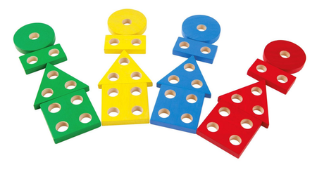 Plansza z figurami geometrycznymi Plan Toys®