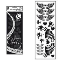 Naprasowanka welwetowa Czarna Amory