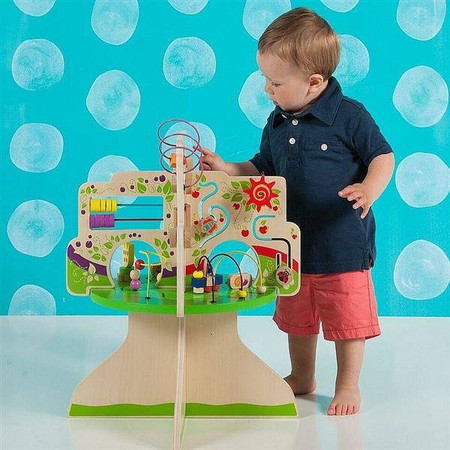 Drewniany stolik manipulacyjny dla dzieci Drzewo, 212280 Manhattan Toy