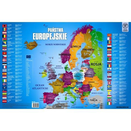 Podkład na biurko jednostronny cienki 36,5 x 55 cm