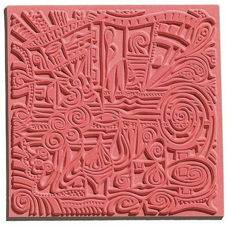 Płytka z teksturą Wioska 9x9 cm