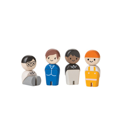 PlanToys | Sada figurek - pracovníci PT6267