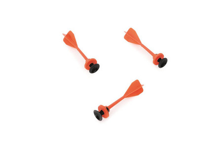 Scratch, Dmuchawka XL / 3 lotki przyssawki /  5 celów KOSMOS