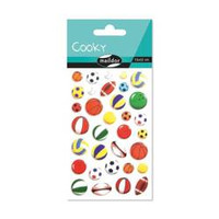 Naklejki 3D wypukłe Piłki